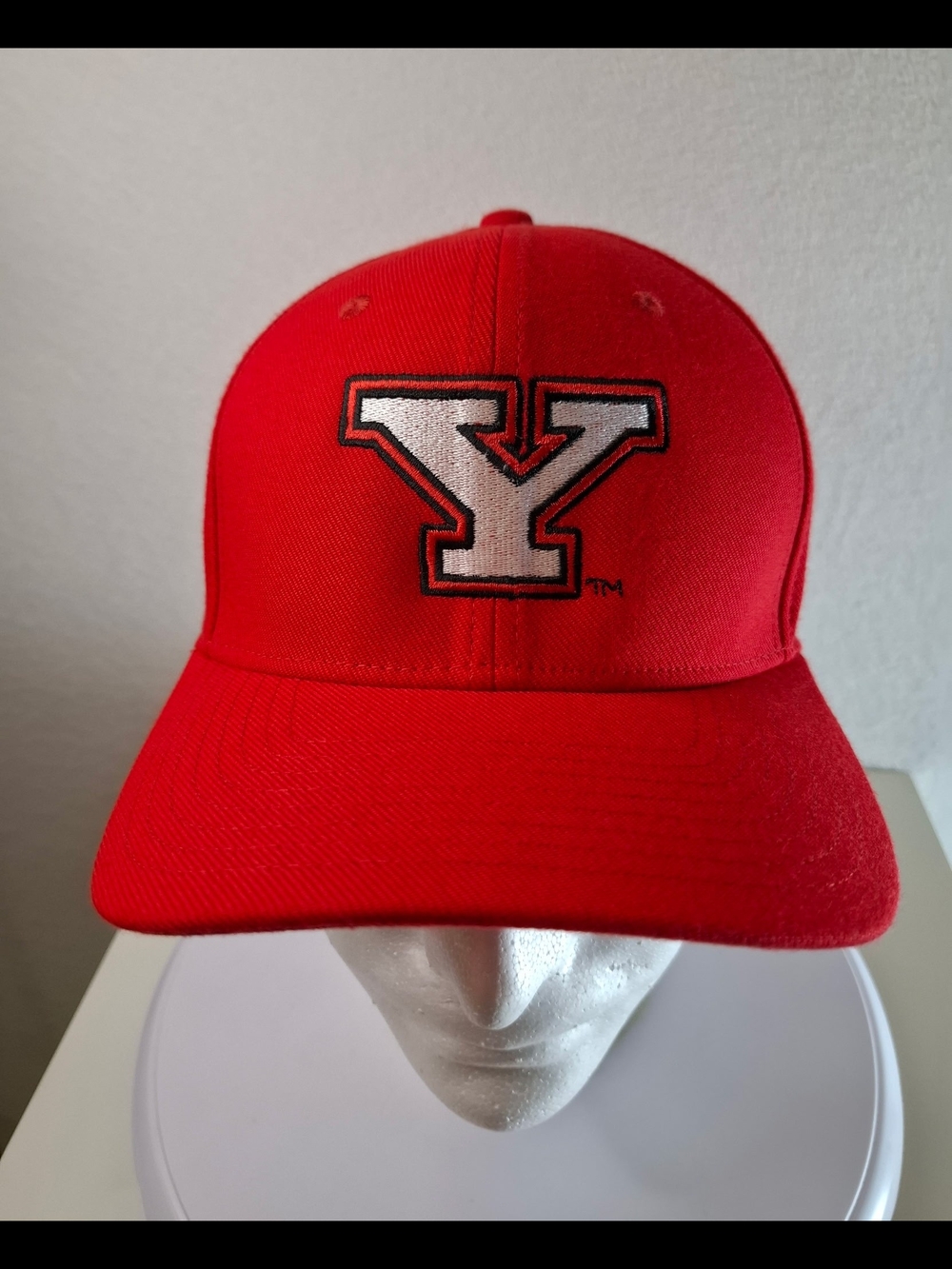 Nike Red Youngstown Baseball Cap with White Y Patch